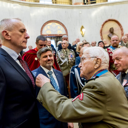 Noworoczne spotkanie z przedstawicielami środowisk kombatanckich. fot. Tomasz Żak / UMWS