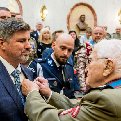 Noworoczne spotkanie z przedstawicielami środowisk kombatanckich. fot. Tomasz Żak / UMWS
