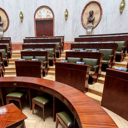Sala Sejmu Śląskiego. fot. arch. UMWS Tomasz Żak