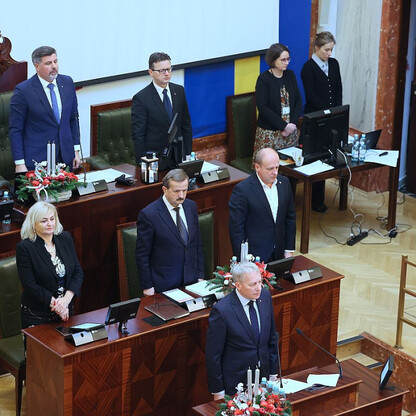 Sesja Sejmiku Województwa Śląskiego. fot. Andrzej Grygiel / UMWS