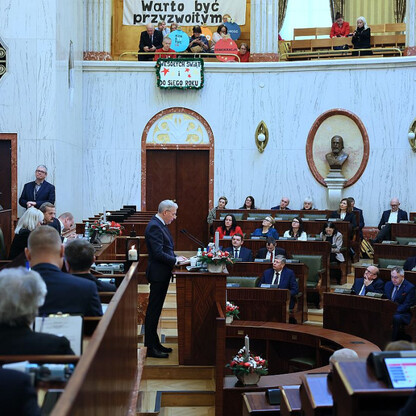Sesja Sejmiku Województwa Śląskiego. fot. Andrzej Grygiel / UMWS