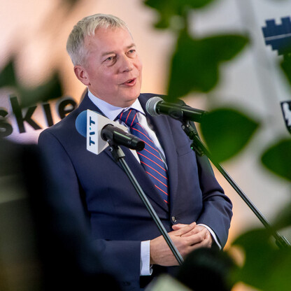 Konferencja prasowa. fot. Tomasz Żak / UMWS