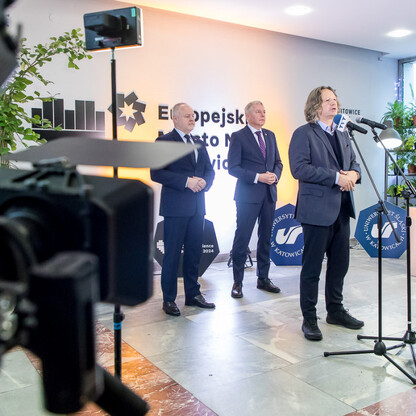 Konferencja prasowa. fot. Tomasz Żak / UMWS