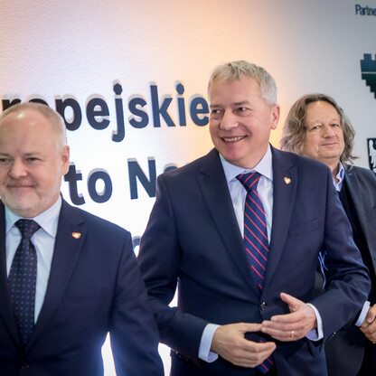 Konferencja prasowa. fot. Tomasz Żak / UMWS