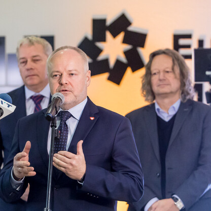 Konferencja prasowa. fot. Tomasz Żak / UMWS