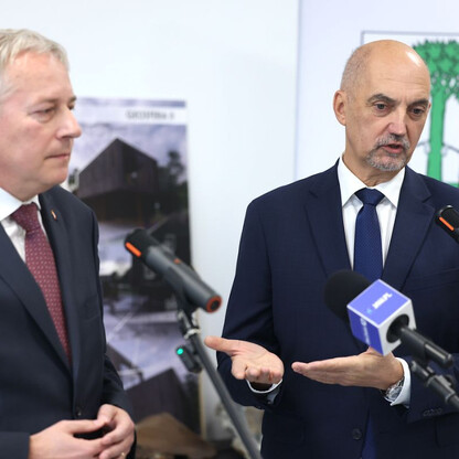 GEOsfera - konferencja prasowa. fot. Andrzej Grygiel / UMWS