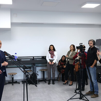 GEOsfera - konferencja prasowa. fot. Andrzej Grygiel / UMWS
