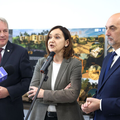 GEOsfera - konferencja prasowa. fot. Andrzej Grygiel / UMWS