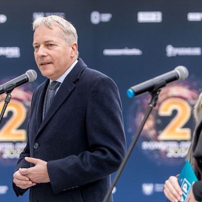 Sylwester z TVP2 na Stadionie Śląskim - konferencja prasowa. fot. Tomasz Żak / UMWS